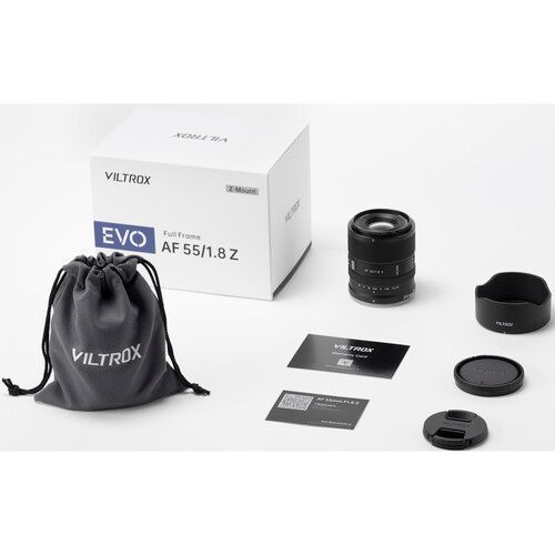 Об'єктив Viltrox 55mm f/1.8 EVO Z mount (для Nikon) 17795 фото