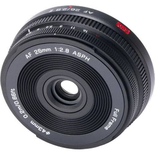 Объектив Viltrox AF 26mm f/2.8 Z mount (для Nikon) AF 26/2.8 Z фото