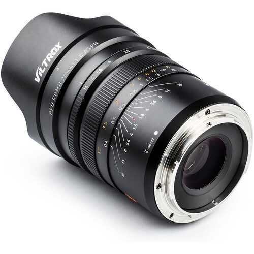 Купить Объектив Viltrox PFU RBMH 20mm f/1.8 ASPH Lens (для Nikon Z