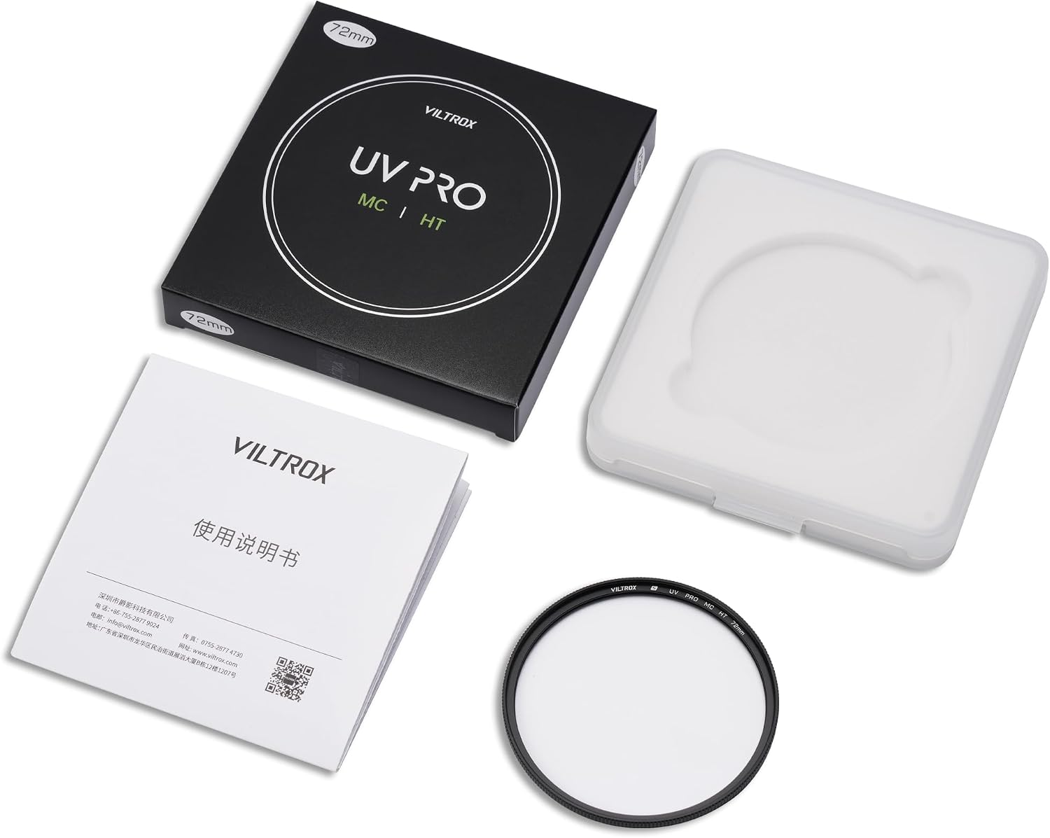 Світлофільтр Viltrox MC UV 72мм (MC UV72) — преміум захист зі світлопропусканням 99.5%