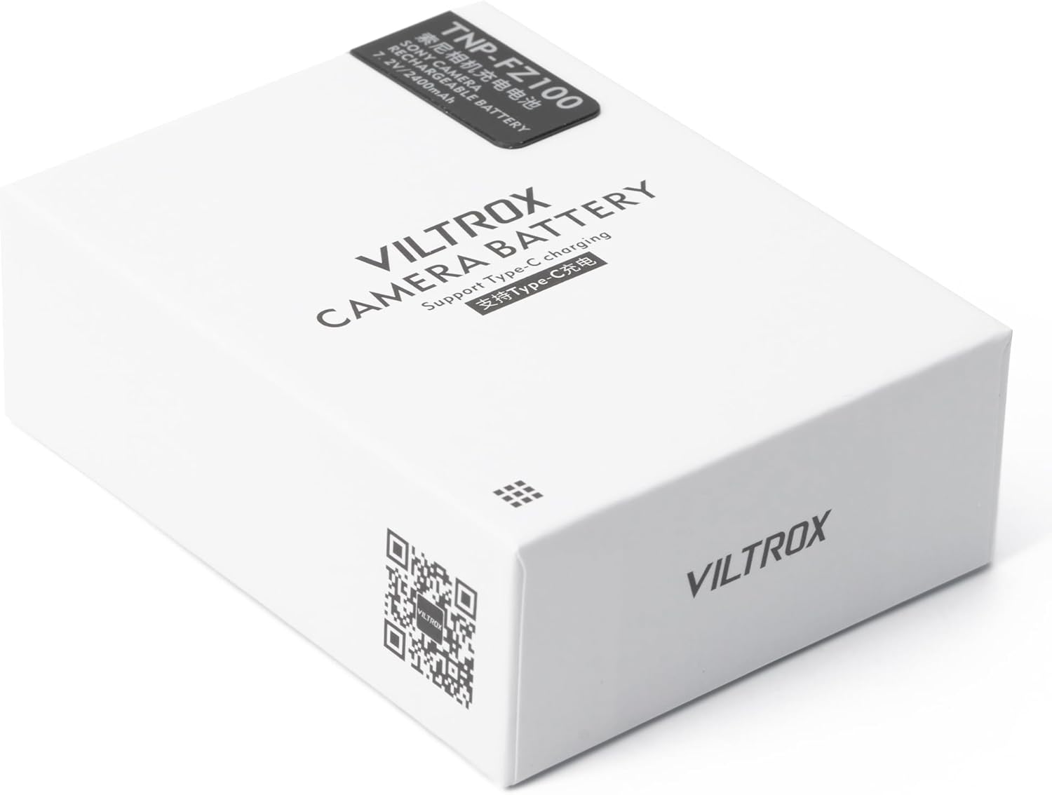 Акумулятор Viltrox NP-FZ100 2400mAh 17.3Wh з USB-C: надійне додаткове живлення для камер Sony